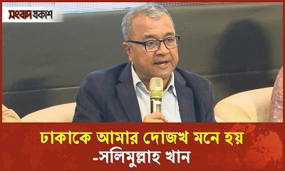 শহরের নোংরামি আর রাজনীতির নোংরামি অঙ্গাঙ্গিভাবে জড়িত : সলিমুল্লাহ খান