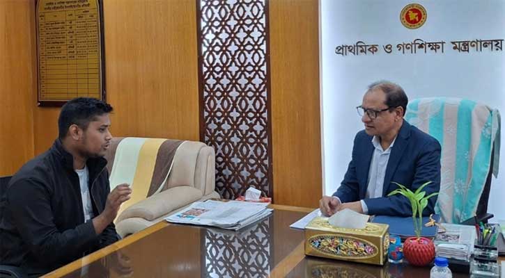 প্রাথমিকের শিক্ষকদের যে ‘সুখবর’ দিলেন হাসনাত আব্দুল্লাহ