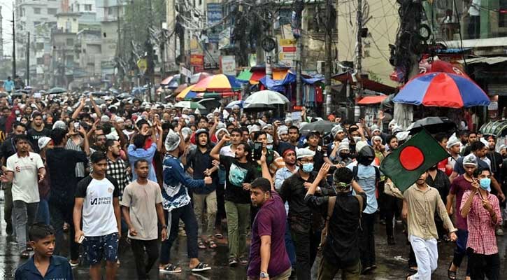 শুক্রবারের কর্মসূচি ঘোষণা বৈষম্যবিরোধী ছাত্র আন্দোলনের