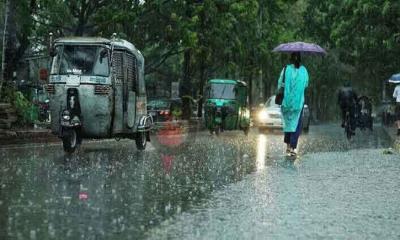 ২৪ ঘণ্টার মধ্যে ২ বিভাগে বজ্রসহ বৃষ্টির আভাস