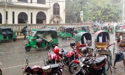 তীব্র গরমের পর সিলেটে স্বস্তির বৃষ্টি