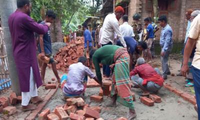 আসছেন ড. ইউনূস, আবু সাঈদের বাড়িতে হচ্ছে রাস্তা