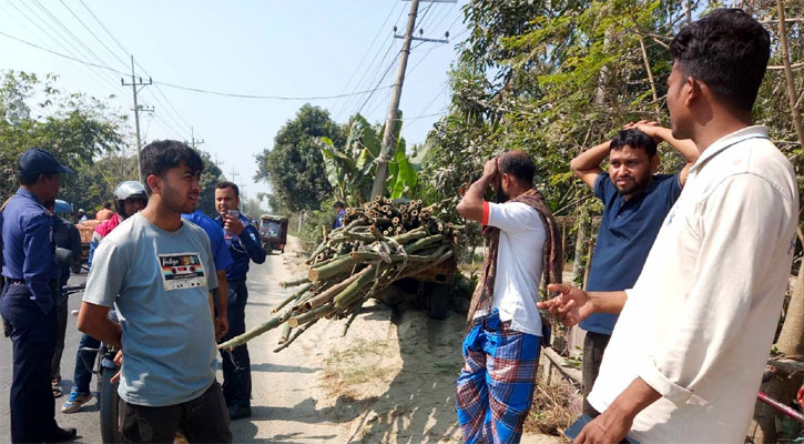 নছিমন-বাইসাইকেলের সংঘর্ষ, মাদ্রাসা শিক্ষার্থীর মৃত্যু