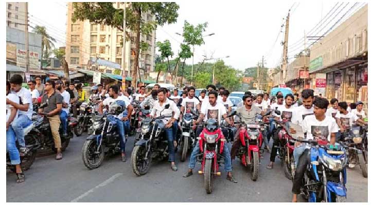 রাজধানীতে ‘ডেডবডি’র অভিনব প্রচারণা