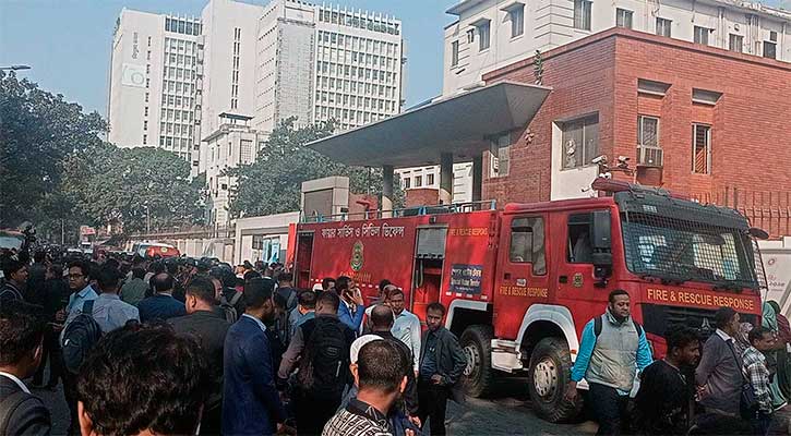 সর্বোচ্চ নিরাপত্তার জায়গায় কীভাবে আগুন লাগল, প্রশ্ন কর্মকর্তাদের