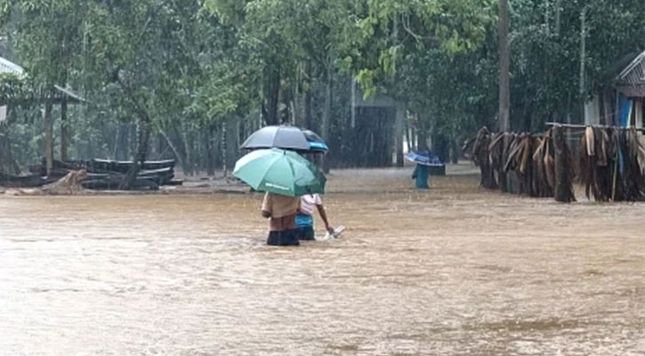 বাড়ছে নদ-নদীর পানি, নতুন নতুন এলাকা প্লাবিত