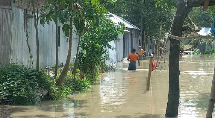 তিস্তার পানি বিপৎসীমা ছুঁই ছুঁই, দুই হাজার পরিবার পানিবন্দী