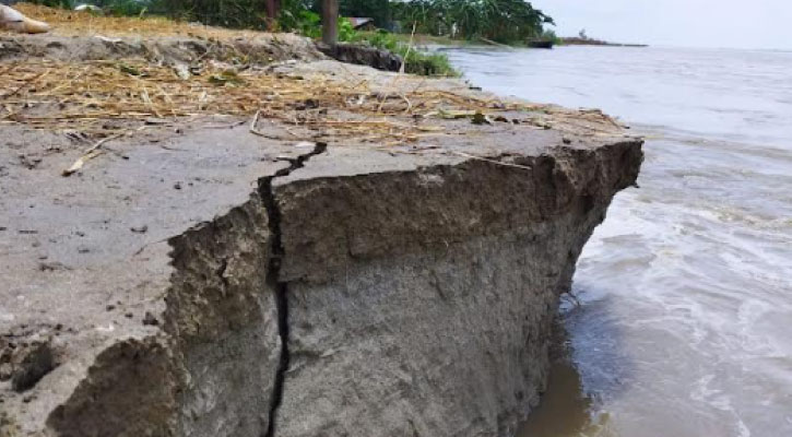 তিস্তার ভাঙনে দিশেহারা মানুষ,  শতাধিক ঘর বিলীন