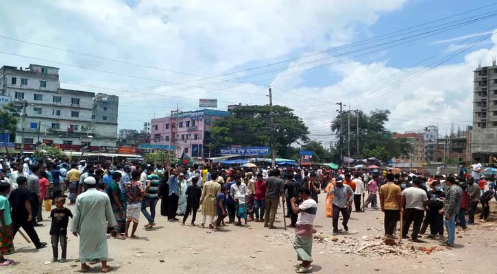 আন্দোলনকারীদের দখলে মোহাম্মদপুর