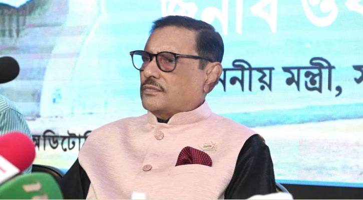 শেখ হাসিনার স্বদেশ প্রত্যাবর্তন গণতন্ত্রের প্রত্যাবর্তন : ওবায়দুল কাদের