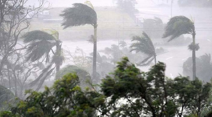 যেসব জেলায় ৬০ কিলোমিটার বেগে ঝড়ের আশঙ্কা