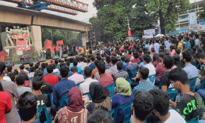 টিএসসিতে সাম্প্রদায়িক ‍‍‘সহিংসতা বিরোধী কনসার্ট’