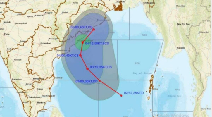 দুর্বল হচ্ছে জাওয়াদ, ভারি বৃষ্টির ভয় নেই