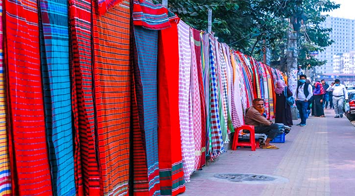 রংবেরঙের গামছা