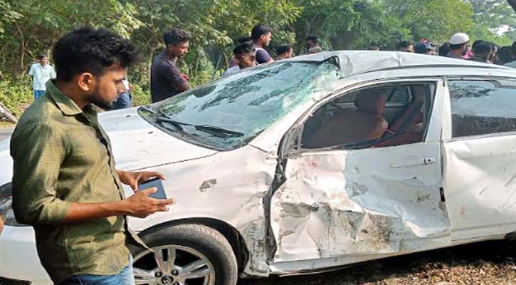 প্রাইভেট কার-মোটরসাইকেল সংঘর্ষে দুজন নিহত