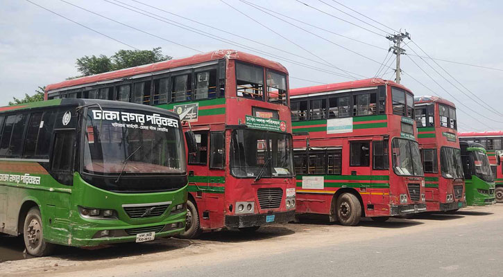 যাত্রী সংকটে ‘ঢাকা নগর পরিবহন’, কমছে বাসের সংখ্যা