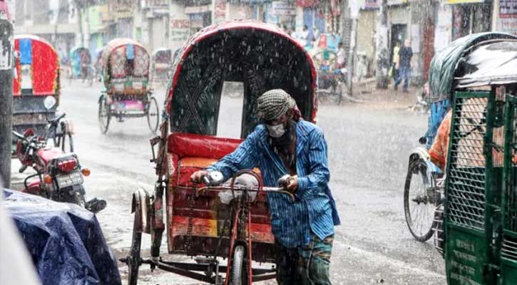 রাজধানীতে স্বস্তির বৃষ্টি