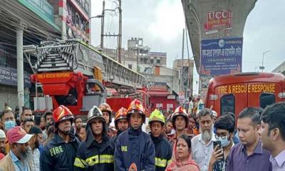 যাত্রাবাড়ীতে আগুন লাগার সূত্রপাত জানাল ফায়ার সার্ভিস