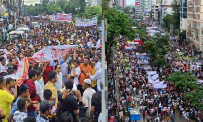 রাজধানীতে কোন দলের সমাবেশ কোথায়