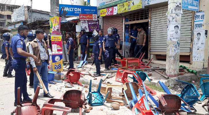 পুলিশ-বিএনপির সংঘর্ষ: ৬৭৫ জনকে আসামি করে ২ মামলা